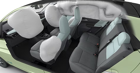 6 Airbags for Safety